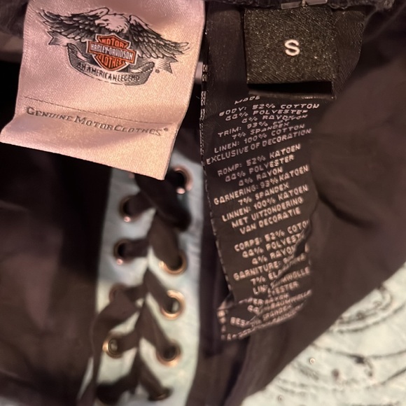 NEW harley davidson strapless summer dress size small - Picture 4 of 5